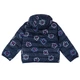 Куртка утеплена Chicco Down Jacket Blue Flowers Синя Розмір 110 - зображення 2