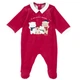 Бавовняний комбінезон Chicco Jumpsuit Red Bears Червоний Розмір 74 - зображення 1