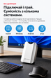 Зовнішній жорсткий диск KODAK P232 1 ТБ, USB 3.2, 2×500 ГБ - зображення 3