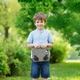 Чехол STR EVA детский с ручками подставками для Apple iPad 11 (A16) 2025 Grey - изображение 13