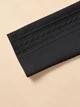 Приталенный фактурный блейзер ElegantFlare, черный, размер S - изображение 9