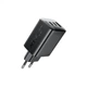 Зарядний пристрій Acefast 2xUSB-C + 1xUSB 67W GaN black (6974316284048) Acefast 6974316284048 1071589 - зображення 3