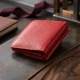 Маленький гаманець на кнопці жіночий ST Leather 19239 Червоний - зображення 4