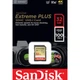 Карта памяти SanDisk 32GB SDXC class 10 Extreme PLUS (SDSDXWT-032G-GNCIN) - изображение 4