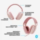 Навушники Logitech Zone Vibe 100 Wireless Rose (981-001224) - зображення 4