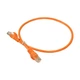 Патч-корд мережевий гігабітний Trinix UTP, RJ-45, CAT.5 0.5m Orange (73-00609) - зображення 1