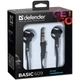 Наушники Defender Basic 609 Black-White (63609) - изображение 2