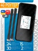 M2100Комплект 5G/4G LTE WiFi мобільний інтернет роутер Novatel Inseego M2100/2000 CPE + 2 антени TS-9 (5 дБі) | Швидкість до 2.5 Гбіт/с Cat.22 | Акумулятор 5050 мАг (до 24 год) | Wi-Fi 6 | Два виходи TS-9 MIMO | Київстар, Vodafone, Lifecell - зображення 1