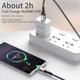 Кабель USB - Type-C 3A 60W 2м для смартфонов, планшетов и ноутбуков Black - изображение 3
