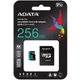 Карта памяти ADATA 256GB microSD class 10 UHS-I U3 V30 A2 Premier Pro SD 6.0 (AUSDX256GUI3V30SA2-RA1) - изображение 4