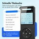 MP3-плеер AGPTEK A02X черный с экраном 1,8 дюйма памятью 32 ГБ функциями FM радио диктофоном поддержкой видео электронных книг и временем работы до 70 часов - изображение 2