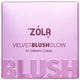 ZOLA Velvet Blush Glow Рум’яна 01 Кораловий Сон Dream Coral - зображення 3