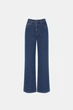 Джинси жіночі широкі Wide-Leg, true-blue indigo, розмір M - изображение 1