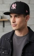 Кепка new era 59fifty new york yankees black/pink (чорно-рожева, розмір 7 1/4) - зображення 4
