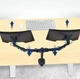 Настольное крепление для двух мониторов UKC кронштейн на два монитора Desk Mount 17"-33" - изображение 7