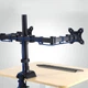 Настольное крепление для двух мониторов UKC кронштейн на два монитора Desk Mount 17"-33" - изображение 9