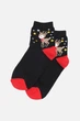 Шкарпетки середні для дівчинки YUKI чорний 35-38 ЦБ-00286724 - изображение 1