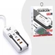 Сетевое зарядное устройство 66W на 2 USB со встроенными кабелями, быстрая зарядка для смартфонов и гаджетов - изображение 7