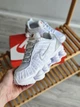Кроссовки женские и мужские Ni Shox white gray reflective / Най Шокс белые серые рефлективные 40 - изображение 4