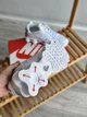 Кроссовки женские и мужские Ni Shox white gray reflective / Най Шокс белые серые рефлективные 40 - изображение 7