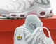 Кросівки жіночі Ni Air Max TN Plus White Grey Pink / Най аір макс тн плюс білі з рожевим 40 - зображення 4