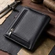 Універсальна модель гаманця з натуральної шкіри ST Leather 19474 Чорний - зображення 4