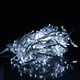 Уличная гирлянда Бахрома 12 м 200 LED Белая белый провод гирлянда штора на улицу на дом - изображение 3