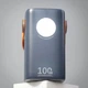 Внешний аккумулятор Повербанк Remax RPP-100 100W 60000mAh Blue с быстрой зарядкой / Павербанк для телефона / Power Bank / Внешний аккумулятор (jz RPP-100) - изображение 7