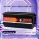 Автономна сонячна електростанція 12V-220V: Інвертор 2800W (чистий синус) + Сонячна панель 33х40 см + Контролер заряду 20A - зображення 5