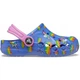 Дитячі крокси для дівчинки Crocs Baya Seasonal Graphic Clog Kids Lapis Multi (27-28, світло синій) - зображення 3
