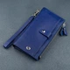 Гаманець жіночий ST Leather 18416 (ST420) з ременем на зап'ястя Синій - зображення 1