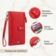Кошелек женский ST Leather 18381 (ST420) многофункциональный Красный - изображение 2
