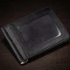 Шкіряний чоловічий Затискач на магніті ST Leather 18937 Чорний - зображення 1