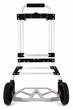 Складная ручная тележка Helper HP - 1201 до 100 кг для покупок груза багажа тележка для перевозки грузов алюминиевая с защитными бамперами двухколесная тачка тележка для склада - изображение 4