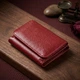Компактный кошелек удобного формата из натуральной кожи ST Leather 23077 Бордовый - изображение 4