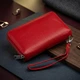 Гаманець зі шкіри на клямці ST Leather 19343 Червоний - зображення 4