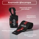 Кистьовий бинт кистьовики для жиму лежачи фіксатор зап'ястя 1 шт з петлею на липучці напульсник спортивний пов'язка на руку променевозап'ясткова для пауерліфтингу важкої атлетики фітнесу гирьового спорту кросфіту еластичний бандаж Vilico Жовтий 70_2_0_6B - зображення 7