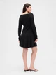 Платье короткое осеннее женское GAP 293761660 2XL Черное (1161823545) - изображение 5