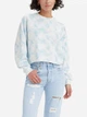 Свитшот на флисе женский Levi`s 328157303 2XL Голубой (1161785713) - изображение 1