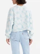 Свитшот на флисе женский Levi`s 328157303 2XL Голубой (1161785713) - изображение 2