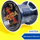 Шнур рыболовный плетеный, 150м 4жилы 0.13мм 5.4кг GHOTDA, черный - изображение 1