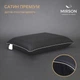 Подушка (стружка Memory) №4095 Delicate satin 0240 Iron grey MEN 59*43*12 см 590*430*120 Classic - изображение 5