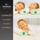 Подушка ортопедична №7077 Elite Green nature Julia KIDDY 50*29*5/8 см 500*290*50 - зображення 6