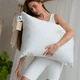 Подушка антиалергенная №800 "Dorotea" EcoSilk Hand Made (мягкая) .50*70 - изображение 15