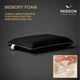 Подушка ортопедическая №7027 Elite Delicate satin Black Pearl MEN 59*43*12 см 590*430*120 Classic - изображение 4