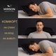 Подушка ортопедична (стружка Memory) №4096 Delicate satin 0055 Black Pearl MEN 59*43*12 см 590*430*120 Classic - зображення 5