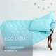 Набор антиалергенных подушек Eco Light Blue №1601 EcoSilk микросатин 50*70*2 - изображение 2
