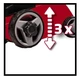 Вертикуттер-аератор акумуляторний Einhell Classic GC-SC 36/31 Li - Solo (3420660) - зображення 3