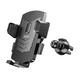 Автотримач Hoco CA86 Davy one-button air outlet car holder Black - изображение 4