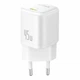 Зарядний пристрій Baseus 1хType-C PD 45W PicoGo White (P10176800213-00) - зображення 1